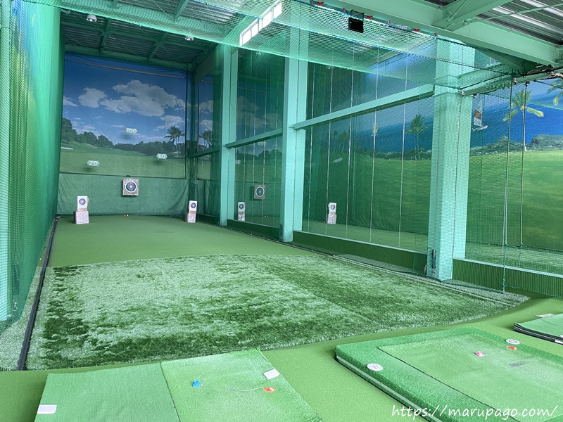 北広島市の札幌パークランド、上げ球・上げ打ちの練習に最適な打ちっぱなし練習場
